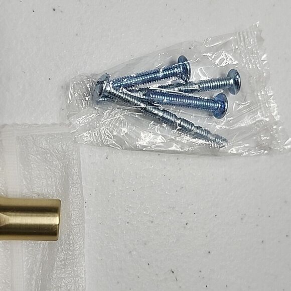 POVEFONK 10 Pack 5 inch128mm Brushed Brass Kitchen Cabinet Handles Cabinet Pulls - Picture 10 of 11